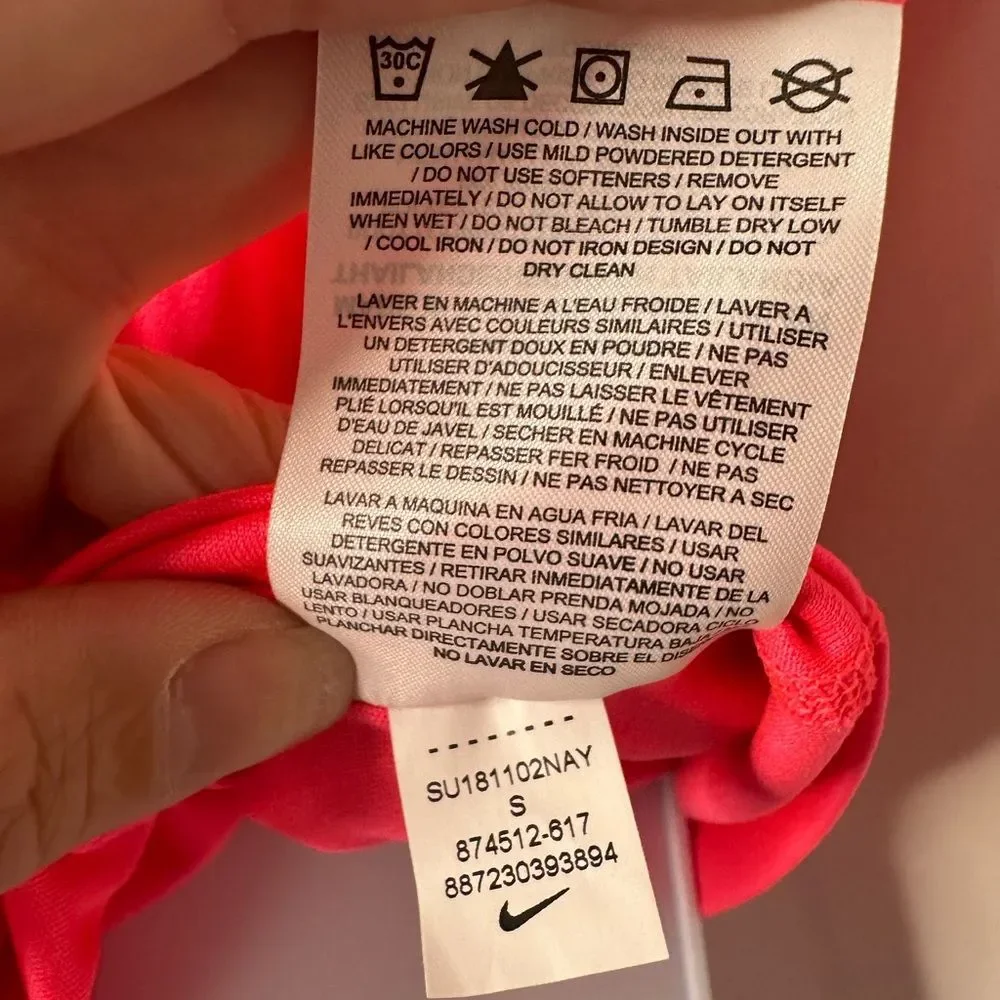 Nike Women's Pink Razorback Tank  Top Size S